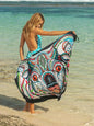 LGC Printed Spaghetti Strap Cover Up - Le Grand Chevalier