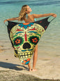 LGC Printed Spaghetti Strap Cover Up - Le Grand Chevalier