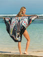 LGC Printed Spaghetti Strap Cover Up - Le Grand Chevalier